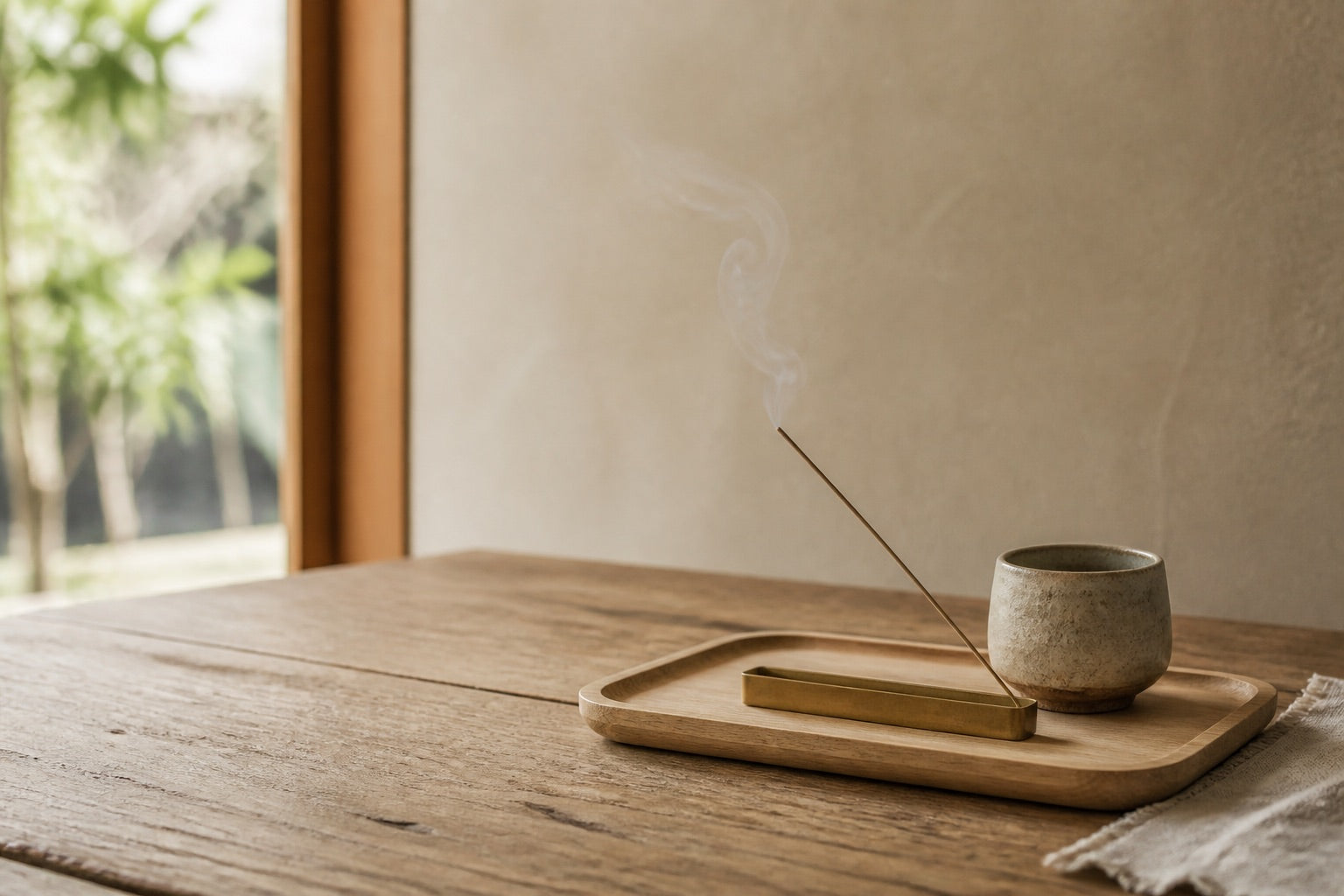 A quiet interior featuring Japanese-made objects